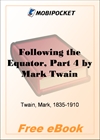 Following the Equator, Part 4 for MobiPocket Reader