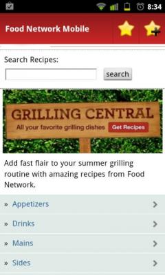 Food Network Mobile