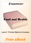 Food and Health for MobiPocket Reader