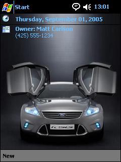 Ford Iosis Concept 1 OVR Theme for Pocket PC