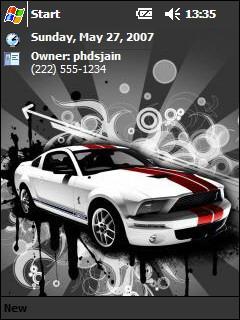 Ford Mustang Funk ph Theme for Pocket PC
