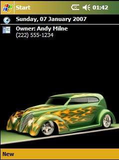 Ford Sedan AMF Theme for Pocket PC