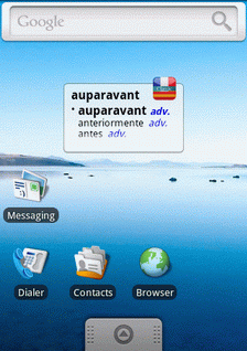 Talking SlovoEd Classic French-Spanish & Spanish-French dictionary for Android
