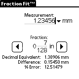Fraction Fit
