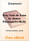 Fray Luis de Leon for MobiPocket Reader