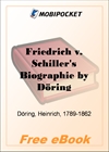 Friedrich Schiller's Biographie for MobiPocket Reader