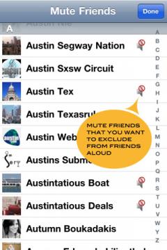 Friends Aloud Lite for iPhone