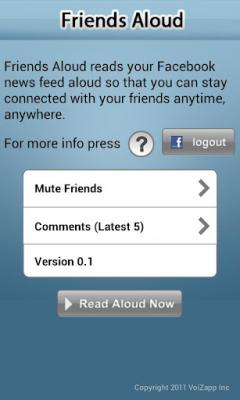 Friends Aloud for Android
