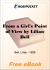 From a Girl's Point of View for MobiPocket Reader