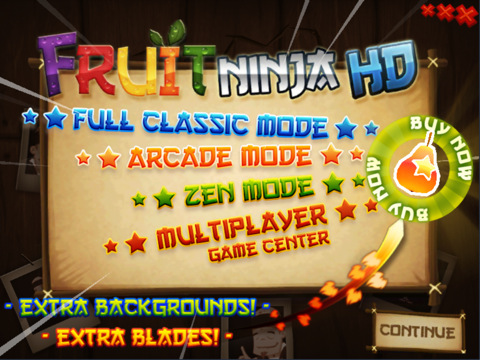 Fruit Ninja HD for iPhone - Download