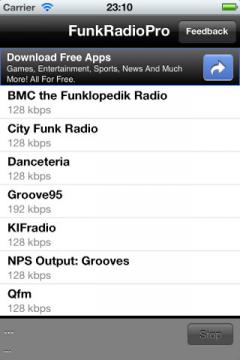Funk Radio Pro for iPhone/iPad