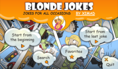 Funniest Blonde Jokes HD (BlackBerry)