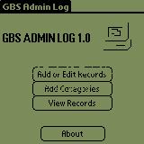 GBS Admin Log