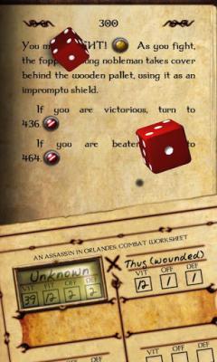 Gamebook Adventures 1: An Assassin in Orlandes for Android