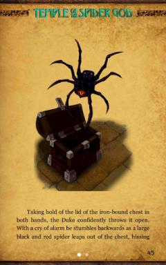Gamebook Adventures 7: Temple of the Spider God for Android
