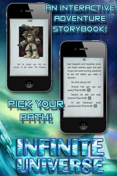 Gamebook Adventures 8: Infinite Universe for iPhone/iPad