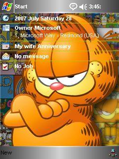 Garfield SMH Theme for Pocket PC