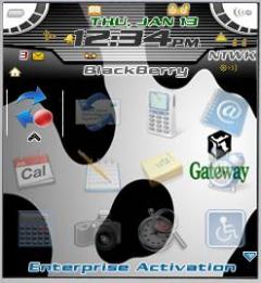Gateway 2 Theme for Blackberry 7100