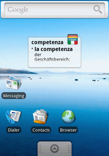 Talking SlovoEd Classic German-Italian & Italian-German dictionary for Android