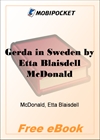 Gerda in Sweden for MobiPocket Reader