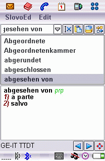 German-Italian and Italian-German Extended dictionary (UIQ2.x)