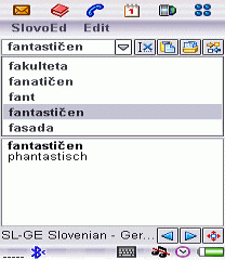 German-Slovenian and Slovenian-German dictionary (UIQ2.x)