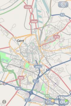 Ghent Offline Street Map