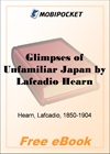 Glimpses of Unfamiliar Japan for MobiPocket Reader