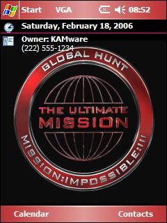 Global Hunt MI III Theme for Pocket PC