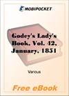 Godey's Lady's Book, Vol. 42, January, 1851 for MobiPocket Reader