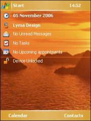 Golden View Theme for Pocket PC
