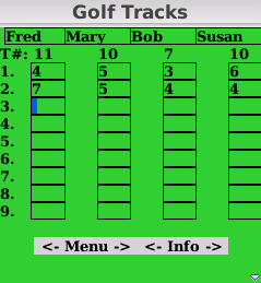 Golf Tracks (BlackBerry)