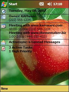 Granny Apples Theme for Pocket PC
