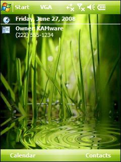 Grass Theme for Pocket PC