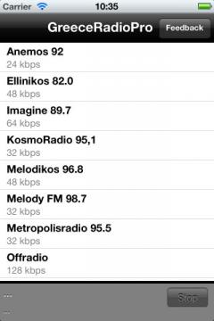 Greece Radio Pro for iPhone/iPad