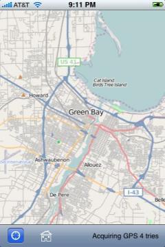 Green Bay (WI, USA) Map Offline
