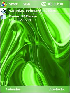 Green FX Theme for Pocket PC