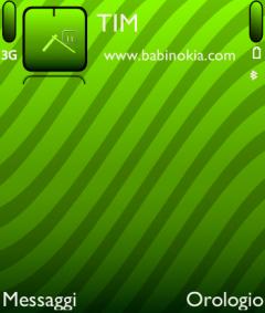 Green Strips Theme