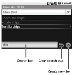 Grocery List (Android)