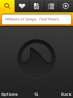 Grooveshark for Symbian