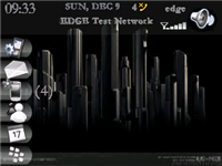 Gun Skyline Theme for BlackBerry 8800