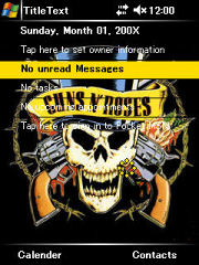 Guns 'N Roses Theme for Pocket PC