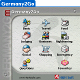 H&H Germany2Go Talking Phrase Book for Palm OS