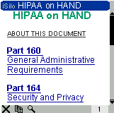 HIPAA on HAND