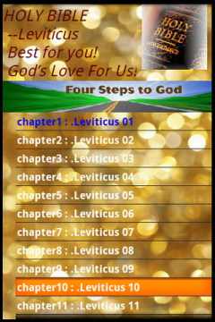HOLY BIBLE - Leviticus