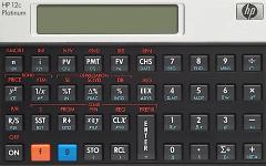 HP 12C Platinum Financial Calculator