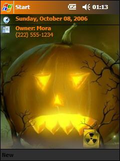 Halloween MP Theme for Pocket PC