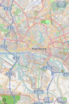Hamburg Offline Street Map