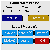 HandEchart Professional (Palm OS)