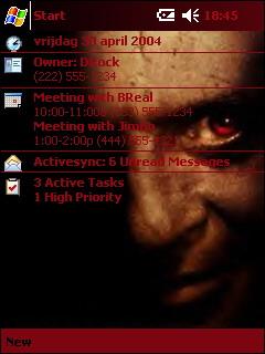 Hannibal DR Theme for Pocket PC